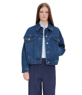 Blouson Cally Indigo délavé | A.P.C.