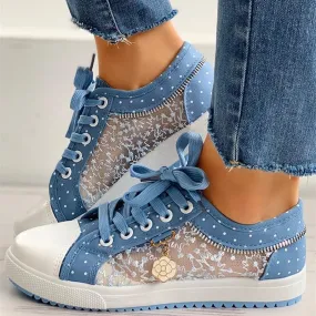 Chaussures orthopédiques décontractées en dentelle - Vanessa