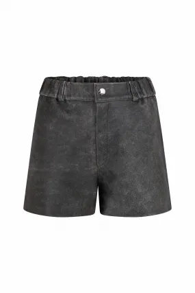 SHORT EN CUIR SANS POCHES - STOCKPORT